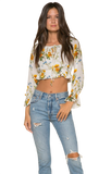 Buttercup Fields Crop Top