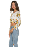 Buttercup Fields Crop Top