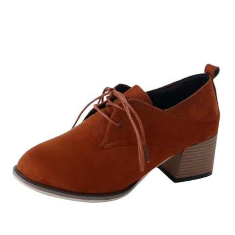 Woman's Lace-up High Heels