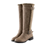 Lambswool Women's Knee-High Boots