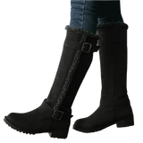 Lambswool Women's Knee-High Boots