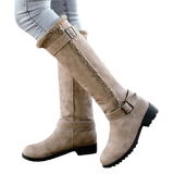 Lambswool Women's Knee-High Boots