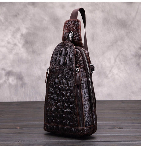 Genuine Vintage Crossbody Leather Bag