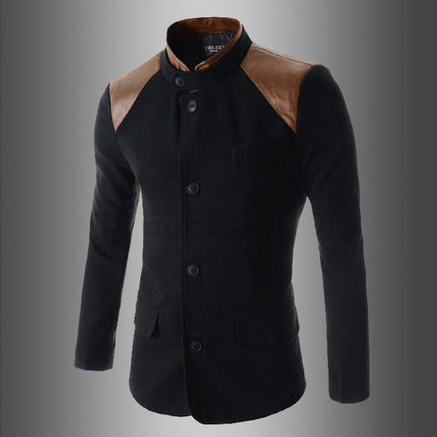 Breasted Blazer Outerwear Men'z Coat