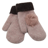 Women's Wool Warm Winter Gloves - Offy'z6