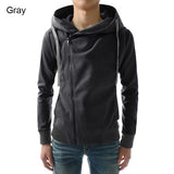 Casual Oblique Zipper Mens "Sweatshirt - Offy'z6