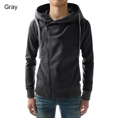 Casual Oblique Zipper Mens 