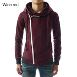 Casual Oblique Zipper Mens "Sweatshirt - Offy'z6