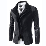 New Dress Fashion 2015 New Winter Men's Suits Dust Coat Men Slim Fit Solid Wool Male Overcoat Men's Casual suits 3color M-XXL - Offy'z6