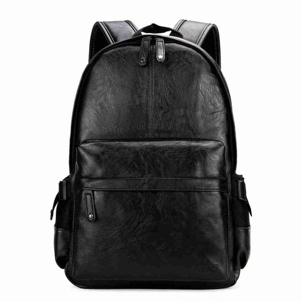 Eloquent Style Leather Backpack
