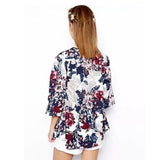 Women's Cotton flower Jacket - Offy'z6
