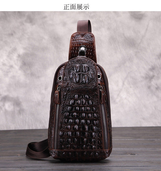 Genuine Vintage Crossbody Leather Bag