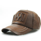 Faux Leather Baseball Cap / Snapback - Offy'z6