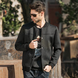 Pioneer Camp 2017 Autumn Casual Jacket Men Space Cotton Winter Jacket For Men Slim Black Brand Jacket Coat Men Outerwear 622015 - Offy'z6