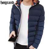 Muliti-color zipped Overcoat Hooded Jacket - Offy'z6