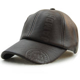 Men's Leather Cap - Offy'z6