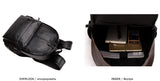 Eloquent Style Leather Backpack - Offy'z6