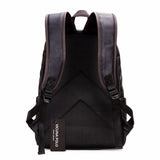 Casual  Leather Zipper'z Backpack - Offy'z6