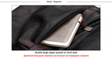 Casual  Leather Zipper'z Backpack - Offy'z6