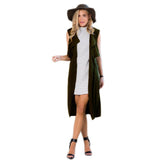 Blazer Women's GreenSuit with Belt - Offy'z6
