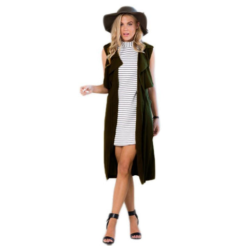 Blazer Women's GreenSuit with Belt