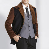 Solid Blends Casual Double Breasted Coat - Offy'z6