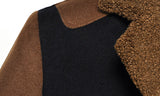 Solid Blends Casual Double Breasted Coat - Offy'z6