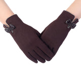 Bow Winter Warm Mittens - Offy'z6