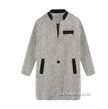 Woolen Blend LongSleeve Outwear - Offy'z6