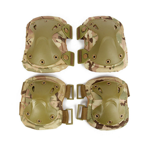 Elbows Knees Protective Safety Gear Pads Guard Set