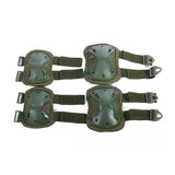 Elbows Knees Protective Safety Gear Pads Guard Set - Offy'z6