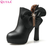Bow Tie Elegance Heel Ankle wear - Offy'z6