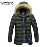 Windproof  Winter Coat Men's - Offy'z6
