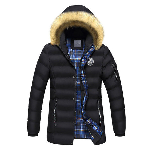 Windproof  Winter Coat Men's
