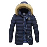 Windproof  Winter Coat Men's - Offy'z6