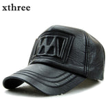 Faux Leather Baseball Cap / Snapback - Offy'z6