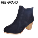 Ladies High-Heeled Ankle Shoes - Offy'z6