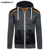 INCERUN Male Casual Hip Hop Hoodie - Offy'z6