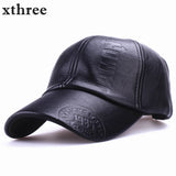 Men's Leather Cap - Offy'z6
