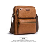 Genuine Cowhide Leather  Cross Body Messenger Bag - Offy'z6
