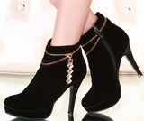 Square Heels Lady's Zip Round Toe - Offy'z6
