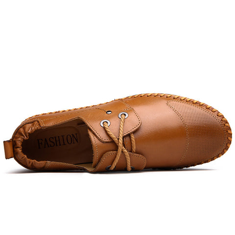 Genuine Leather Fashion Breathable Men Loafers