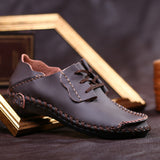 Genuine Leather Men's Loafers - Offy'z6