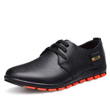 Genuine Leather Flats Loafers - Offy'z6