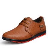 Genuine Leather Flats Loafers - Offy'z6