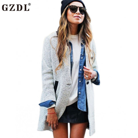 Women'z Woolen Blend Coat