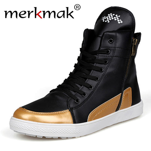 British Breathable Leather Winter Fashion
