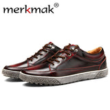 Waterproof  Genuine Leather Fashion Ankle wear - Offy'z6