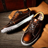 Waterproof  Genuine Leather Fashion Ankle wear - Offy'z6