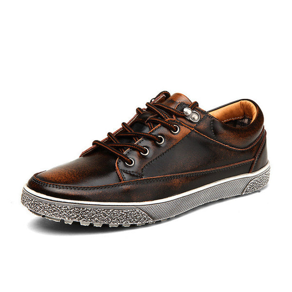 Waterproof  Genuine Leather Fashion Ankle wear